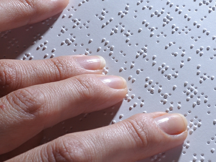 Reading Braille